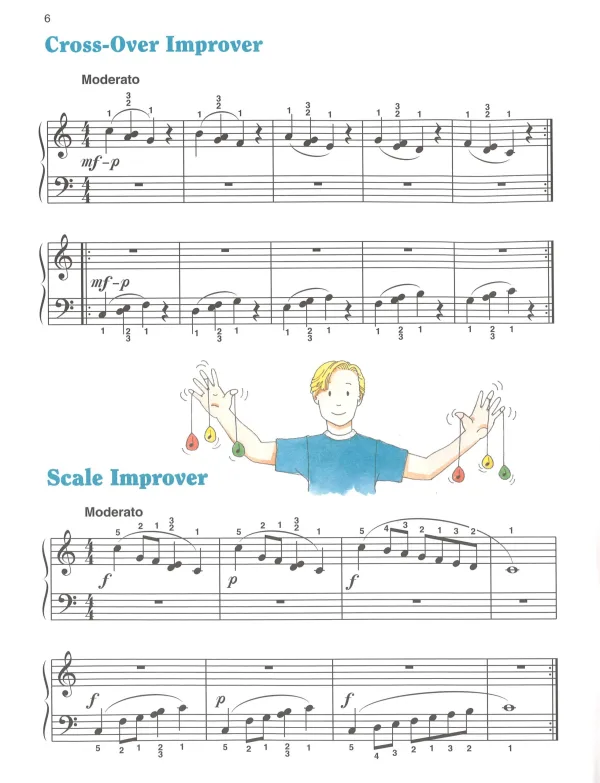 Alfred's All In One Piano Course book 5, for young students.