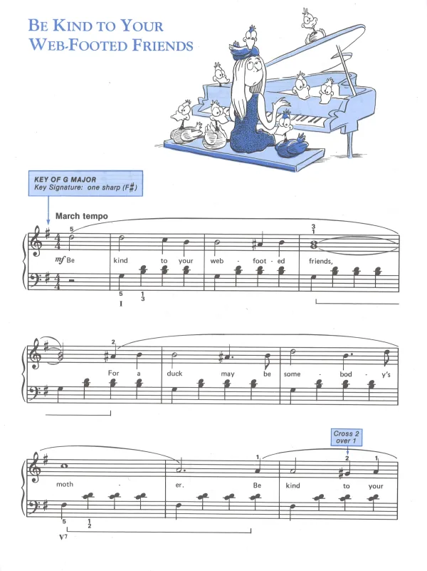 Chord Approach lesson book 2, offering a faster way to learn chords compared to Alfred's Basic Piano Library.