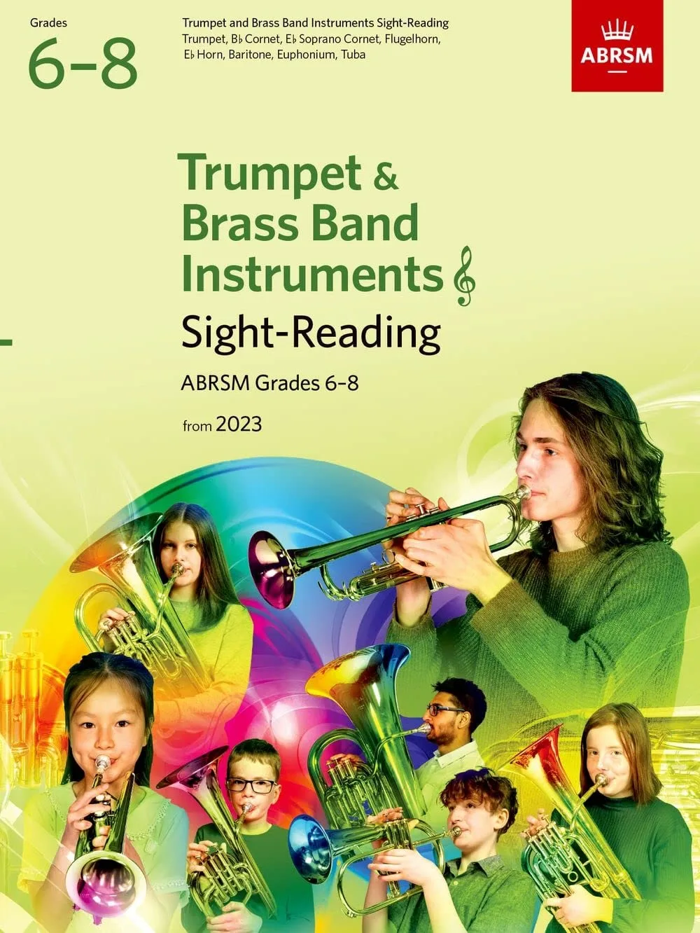 ABRSM Sight-Reading for Trumpet and Brass Band 2023 G6-8