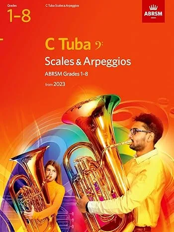 ABRSM Scales & Arpeggios Tuba C 2023 G1-8