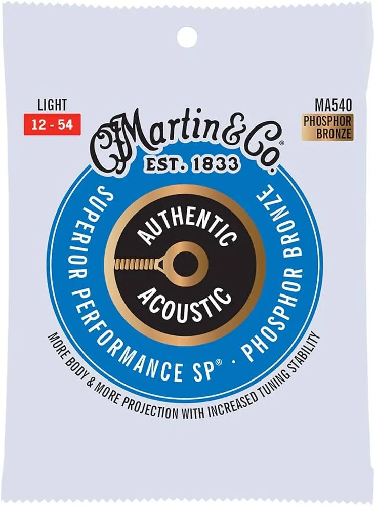 Martin Authentic Acoustic Light Guitar String Pack
