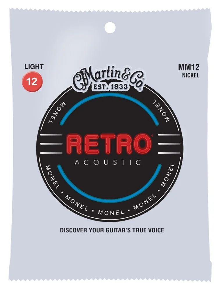 Martin Retro Light Guitar String Pack