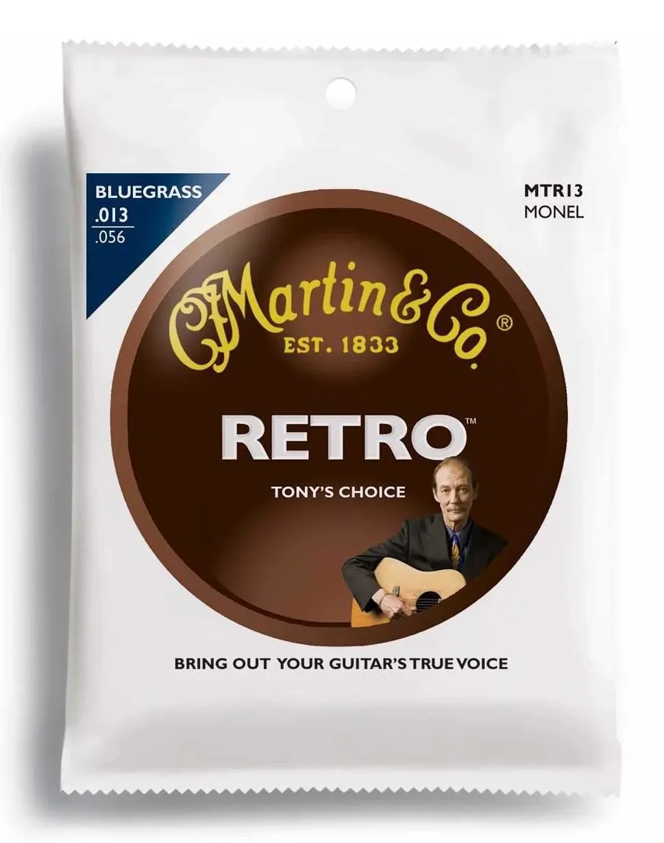 Martin Tony Rice Signature Retro Bluegrass Guitar Strings