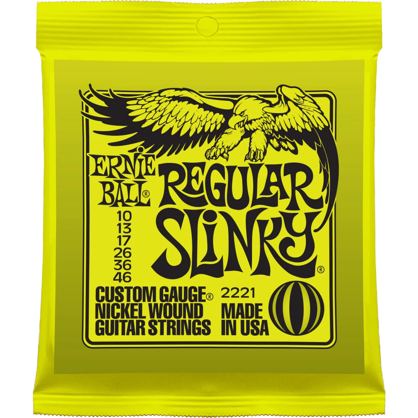 Ernie Ball Regular Slinky Guitar String Pack