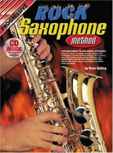 Progressive Rock Saxophone Method Book (CD)