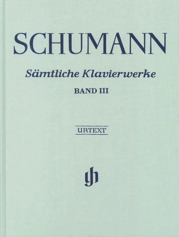 Henle Schumann Complete Works vol. 3 Piano