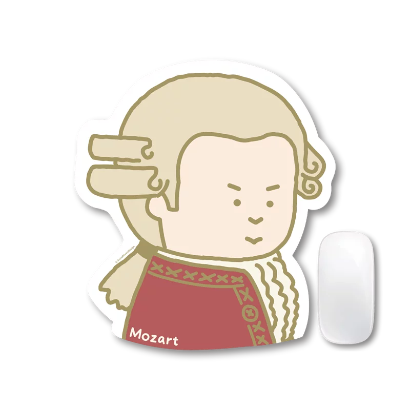 SomeMusicDesign Mouse Pad - Mozart