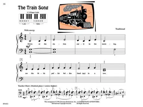 Faber PreTime Piano Kid's Songs - Image 6