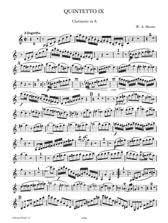 Peters Mozart String Quintet Vol. 2 No. 1-3, 9, 10 - Image 2