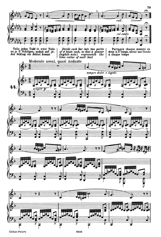 Peters Concone 50 Lessons Op.9 for Low Voice - Image 4