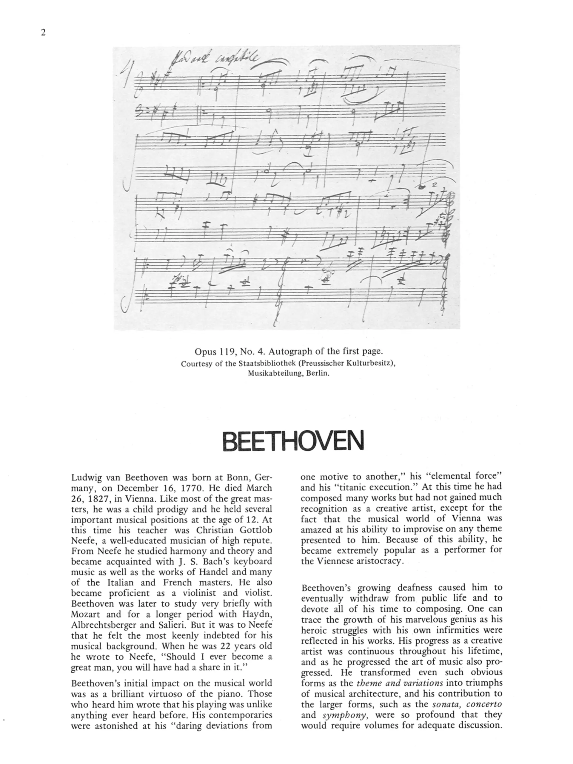 Alfred Beethoven Eleven Bagatelles Op.119 Piano - Image 11