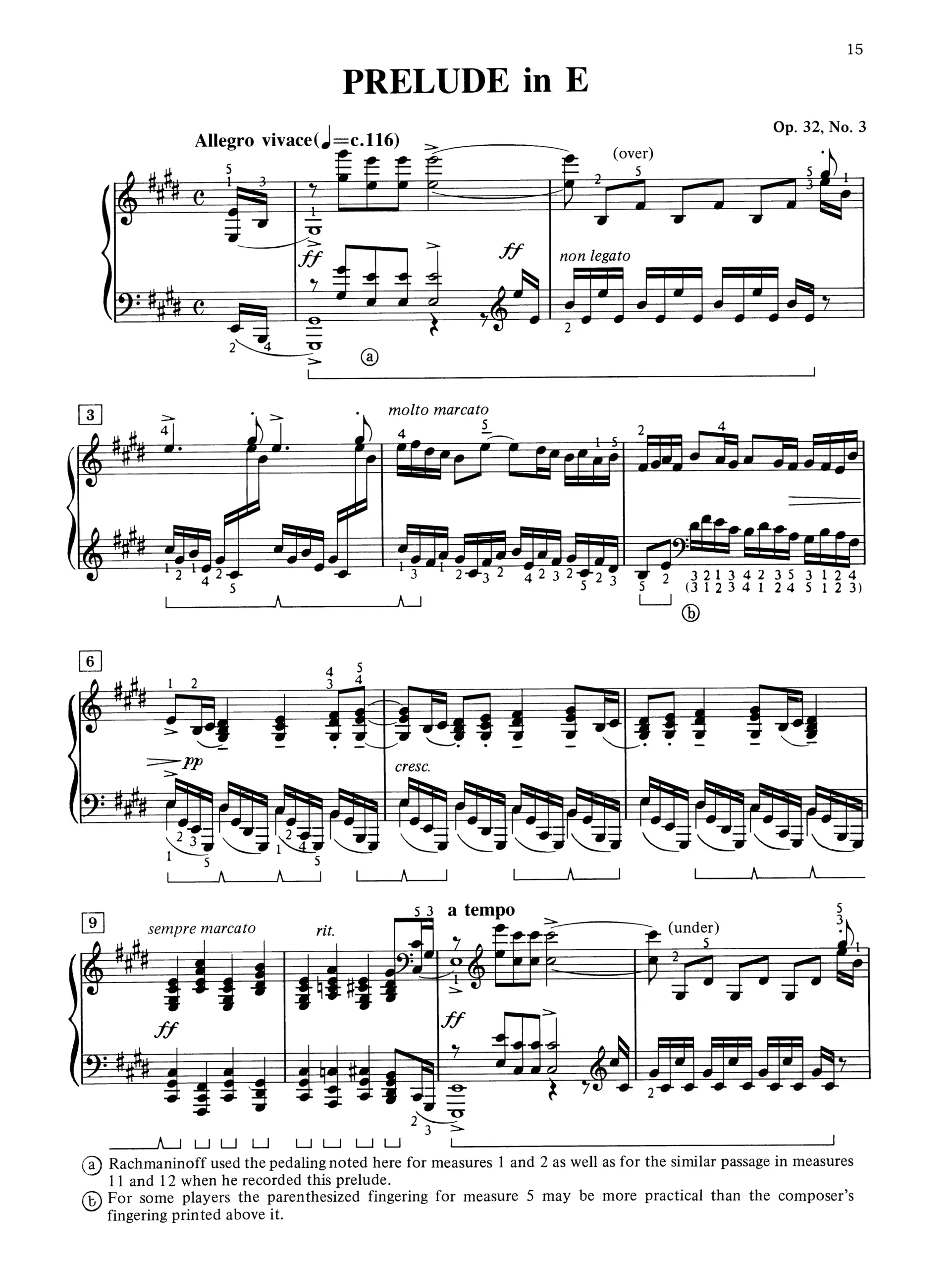 Alfred Rachmaninoff 13 Preludes Op.32 for Piano - Image 7