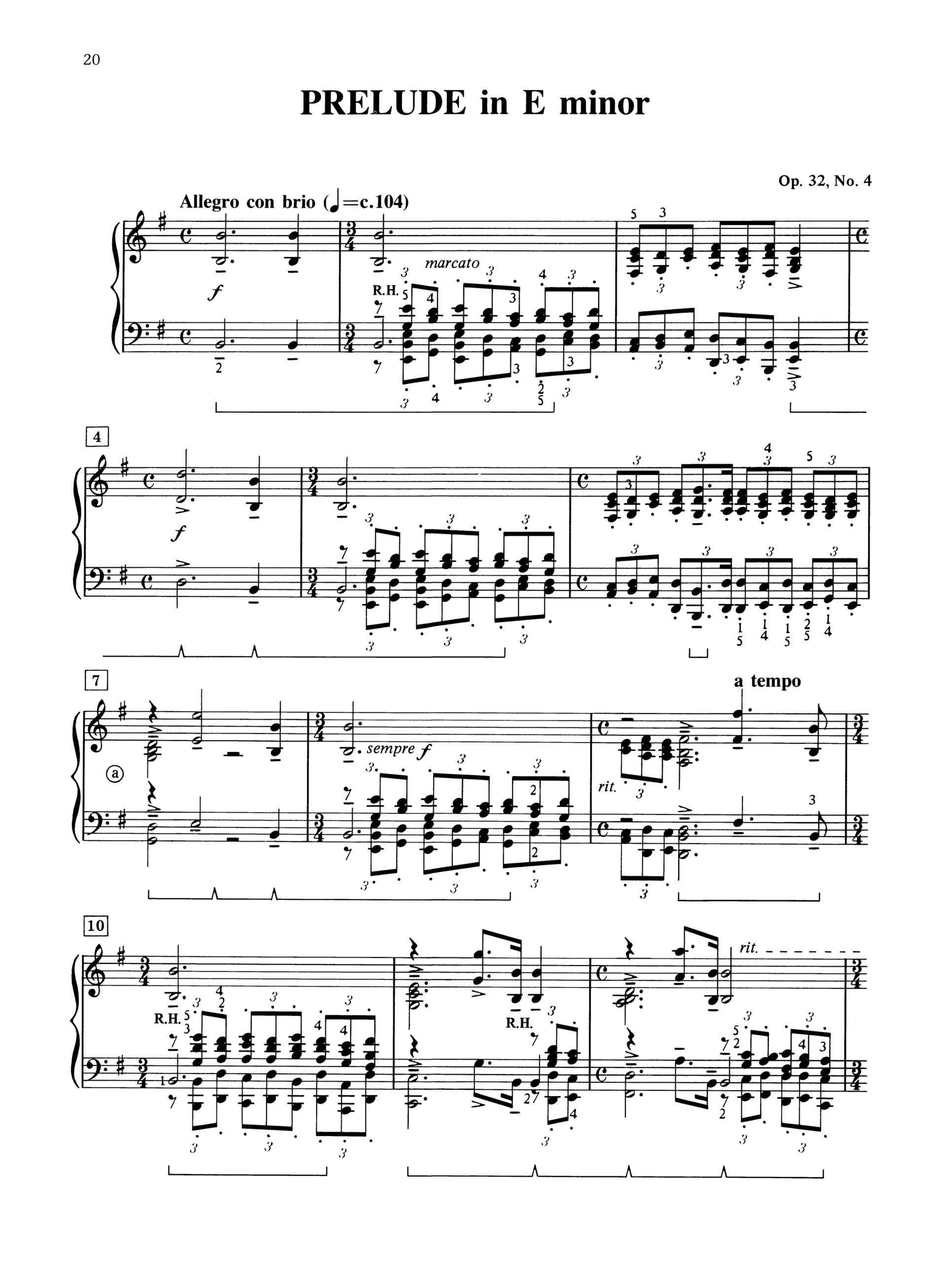Alfred Rachmaninoff 13 Preludes Op.32 for Piano - Image 6