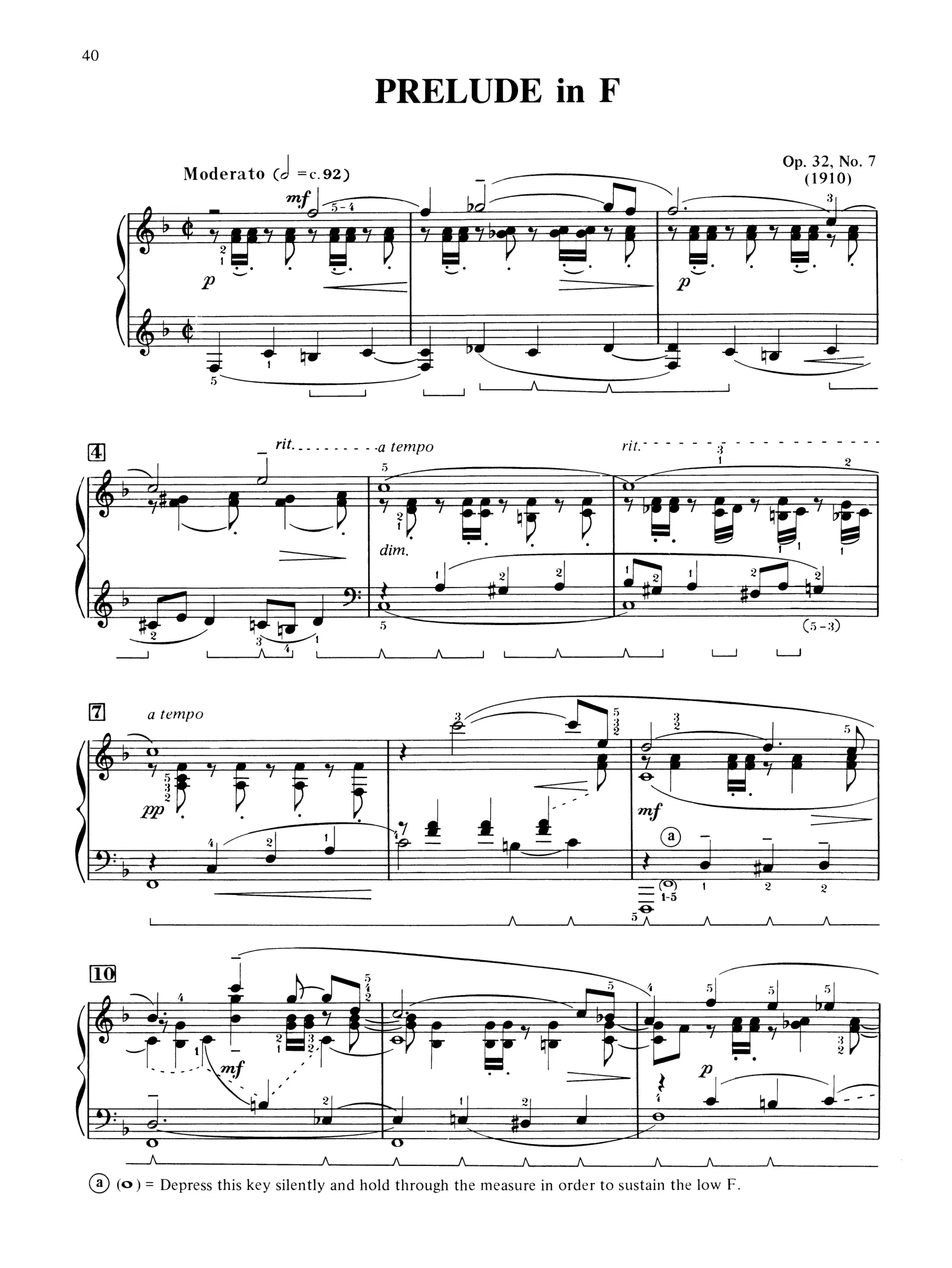 Alfred Rachmaninoff 13 Preludes Op.32 for Piano - Image 4