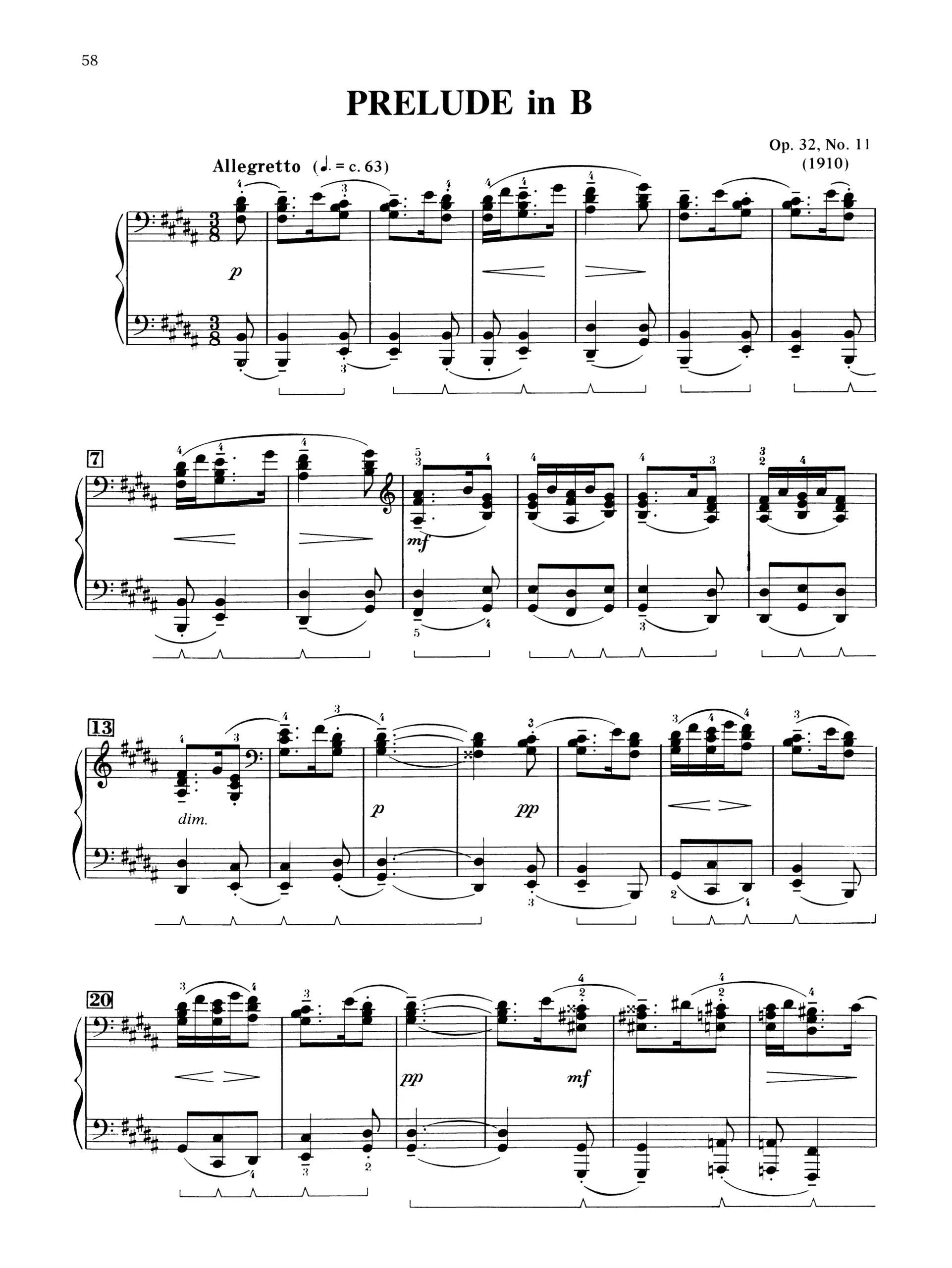 Alfred Rachmaninoff 13 Preludes Op.32 for Piano - Image 2