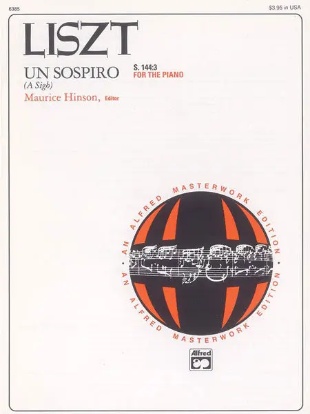 Alfred Liszt Un Sospiro for the Piano