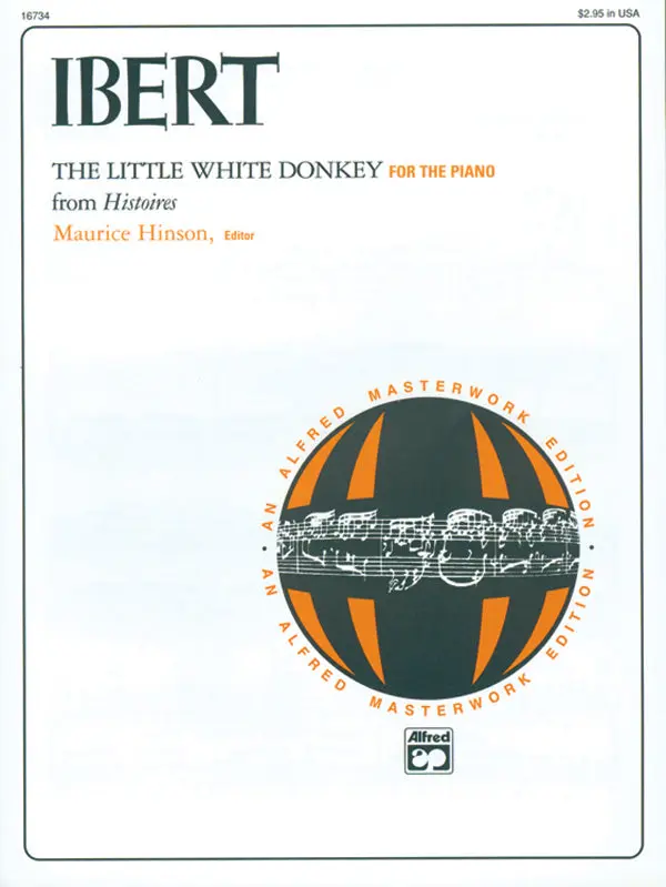 Alfred Ibert The Little White Donkey for Piano