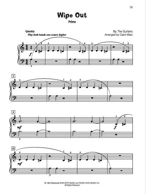 Alfred Famous & Fun Pop Piano Duets Book 2 - Image 2