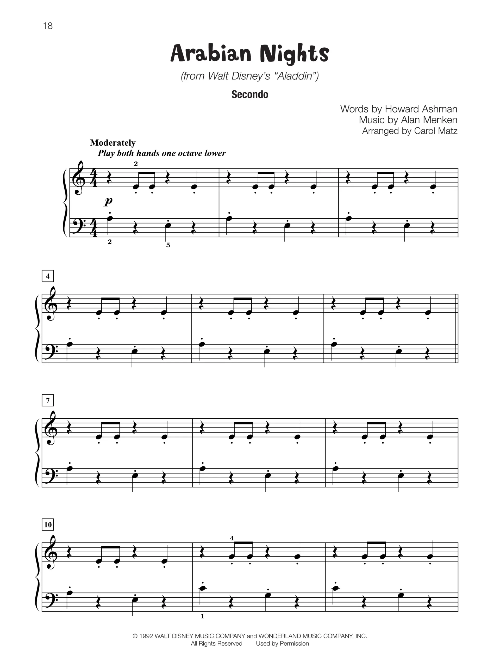 Alfred Famous & Fun Pop Piano Duets Book 3 - Image 3