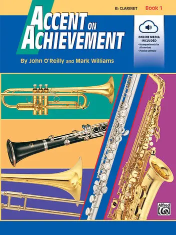 Alfred Accent on Achievement Book 1 Bb Clarinet