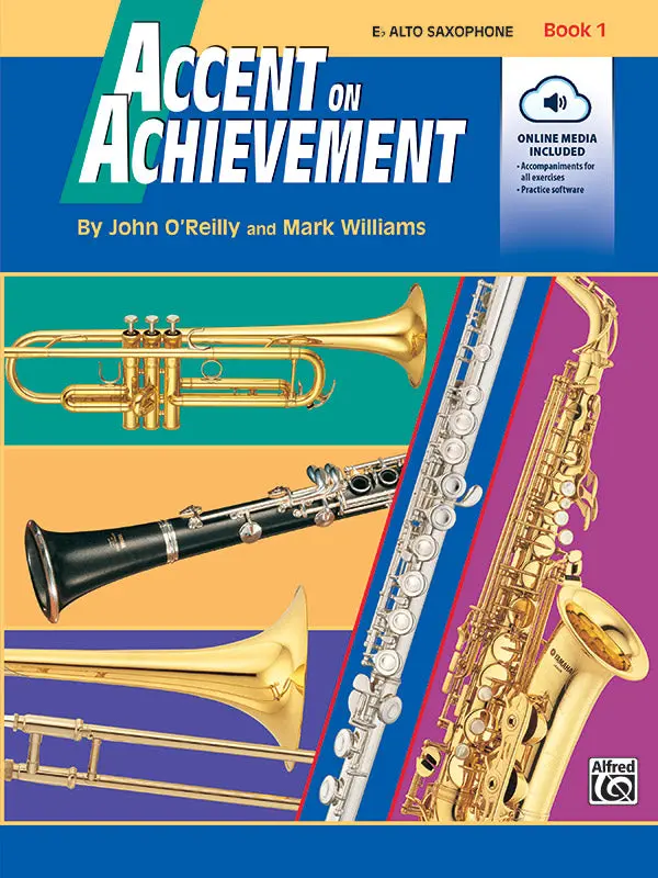 Alfred Accent on Achievement Book 1 Alto Sax