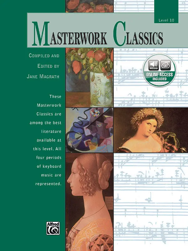 Alfred Masterwork Classics for Piano Level 10