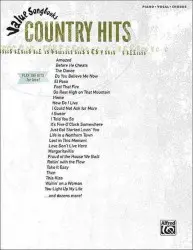 Value Songbooks Country Hits PVG