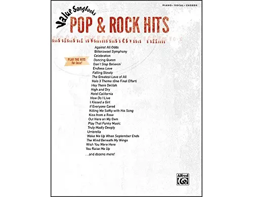 Value Songbooks Pop & Rock Hits PVG