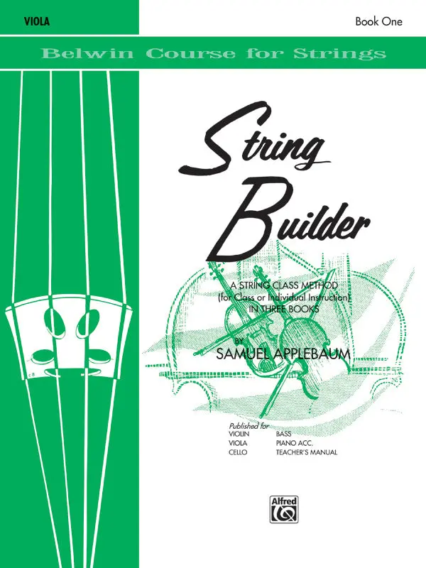Alfred String Builder Viola Book 1