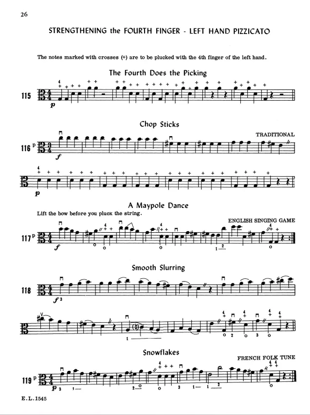 Alfred String Builder Viola Book 1 - Image 4