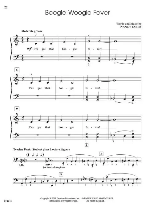 Faber PlayTime Piano Jazz & Blues Level 1 - Image 6