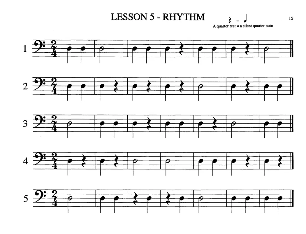 Alfred I Can Read Music Cello Vol. 1 - Image 4