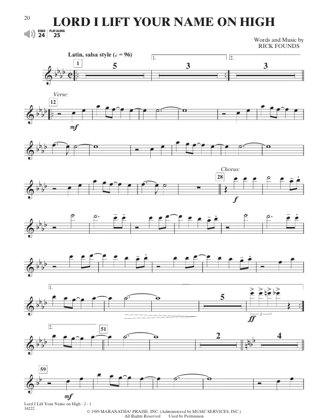 Alfred Top Praise & Worship Instrumental Solos for Flute - Image 4