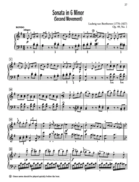 Alfred Audition Repertoire for the Advancing Pianist Book 1 - Image 5