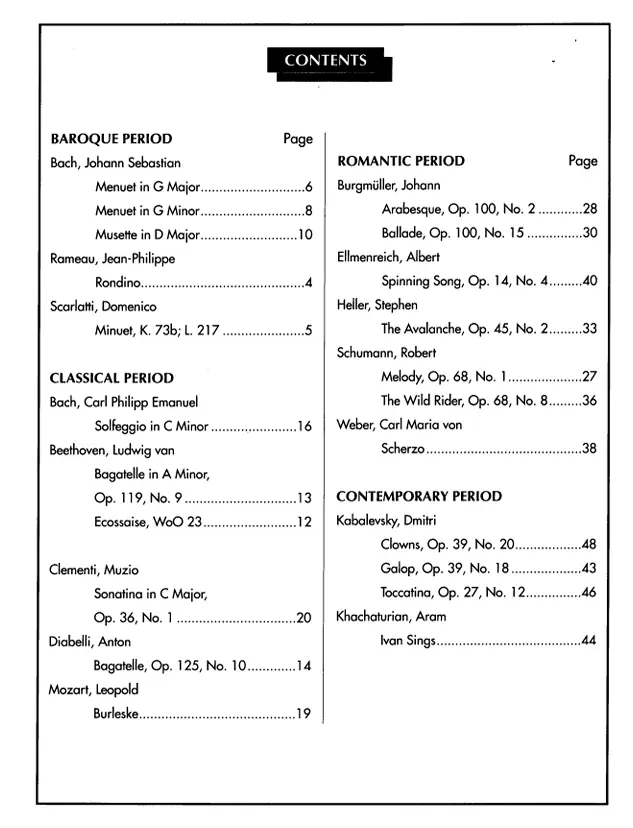 Alfred Favorite Classics Solo Book 1 for Piano - Image 2