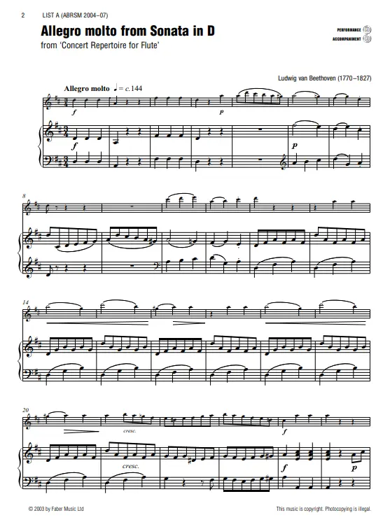 Faber The Best of G5 Flute - Image 2