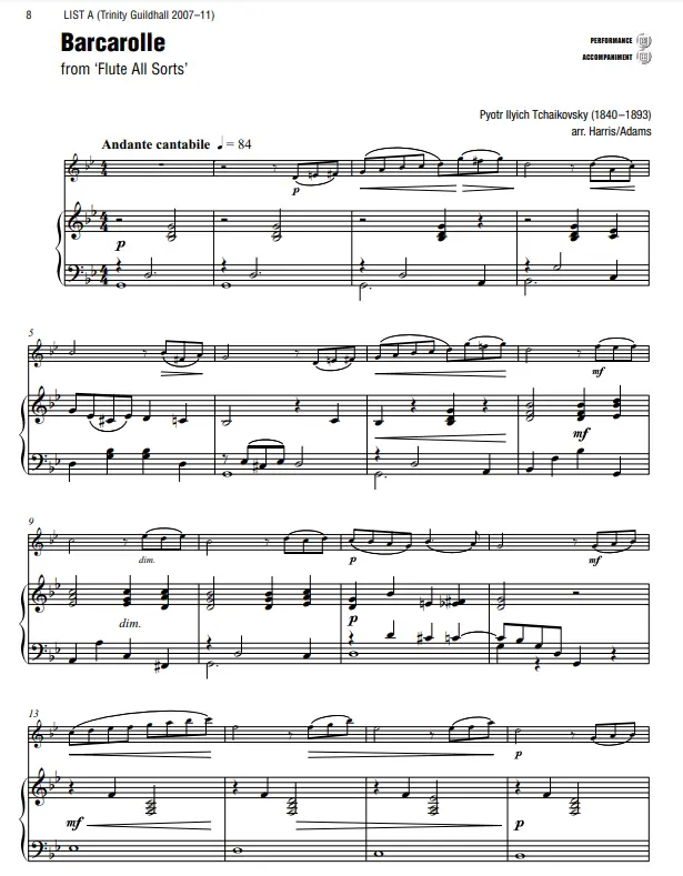 Faber The Best of G2 Flute - Image 3
