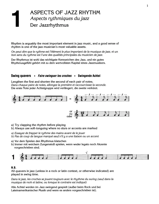 Faber Progressive Jazz Studies for Clarinet Easy - Image 2