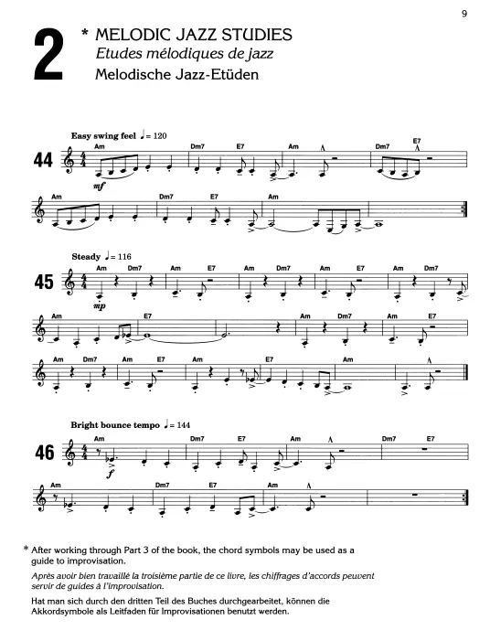 Faber Progressive Jazz Studies for Clarinet Easy - Image 4