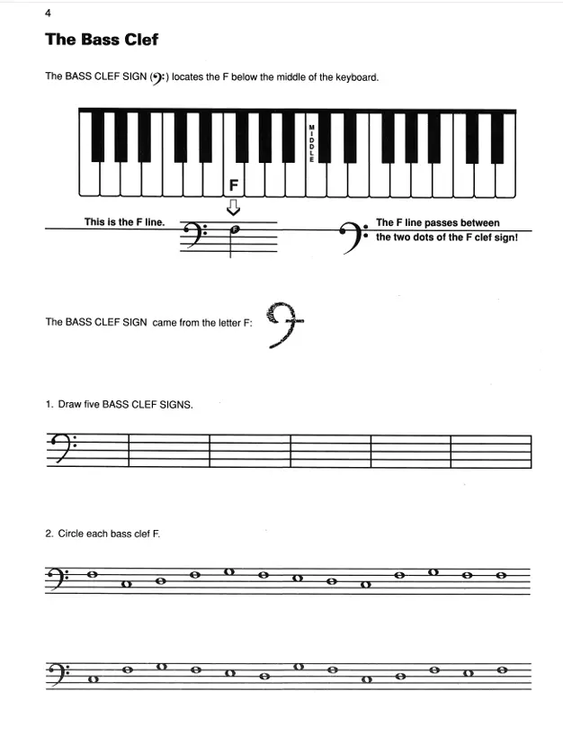 Basic Bass Clef Note Speller/Sight Reading - Image 3
