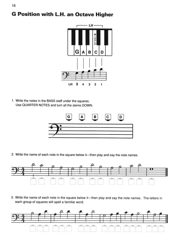 Basic Bass Clef Note Speller/Sight Reading - Image 4