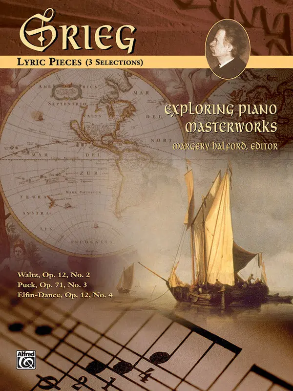 Alfred Grieg Arietta from Lyric Pieces Book 1 Piano
