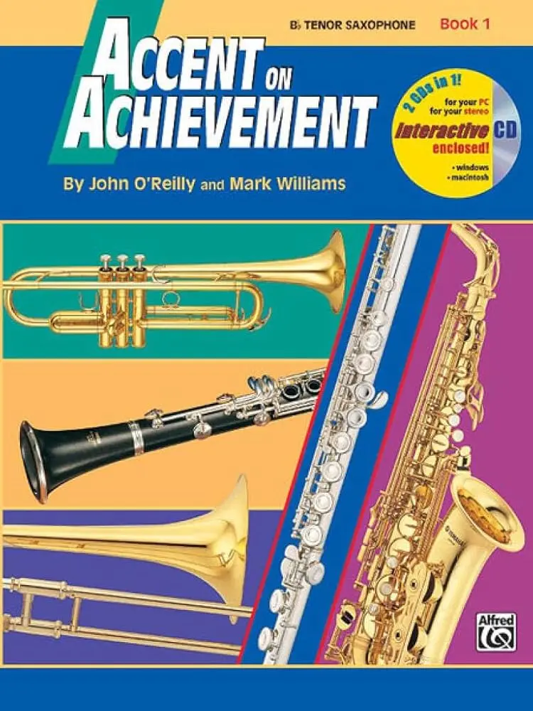 Alfred Accent on Achievement Book 1 Tenor Sax