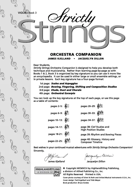 Strictly Strings Violin Book 3 - Image 2