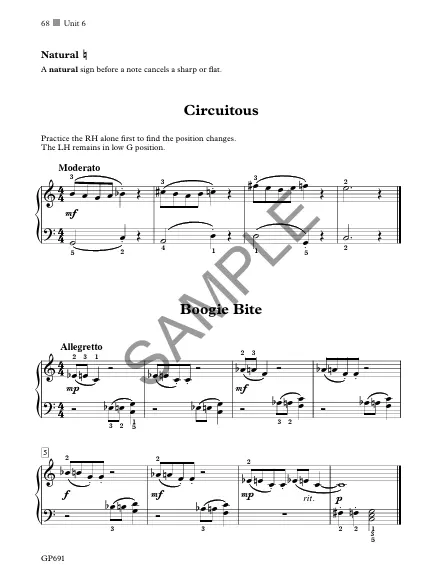 Kjos Keith Snell Piano Course for the Adult Beginner, Book 1 - Image 6