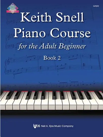 Kjos Keith Snell Piano Course for the Adult Beginner, Book 2