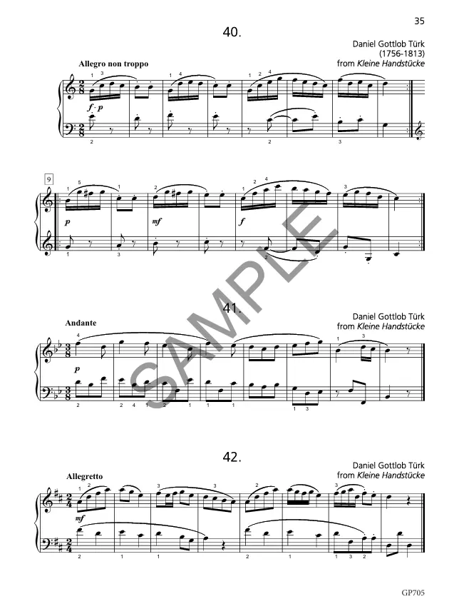 Kjos Sight Reading Piano Level 8 - Image 6