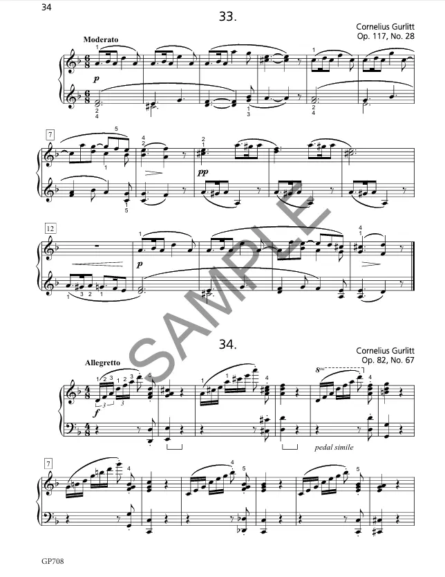 Kjos Sight Reading Piano Level 8 - Image 2